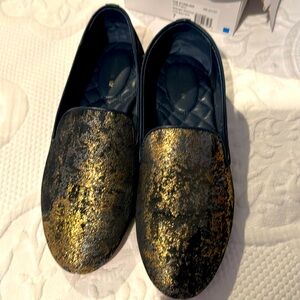 Birdies starling fabric midnight shimmer